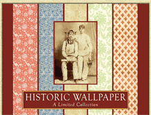 Tablet Screenshot of historicwallpaper.com